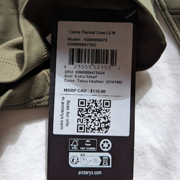Arc'teryx Taema Thermal Crew - Picture 4 of 4